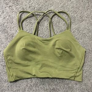 lululemon like a cloud longline bra size 8